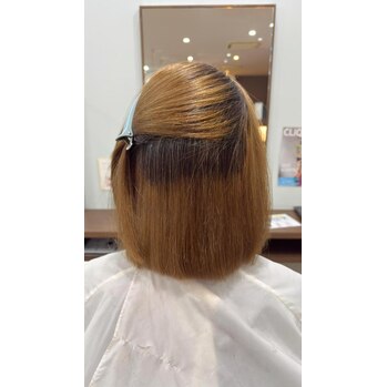 毛の体力次第でブリーチ毛でも縮毛矯正できます！～noise  hair(ノイズヘア　大手町店)幟立　喬也ブログ