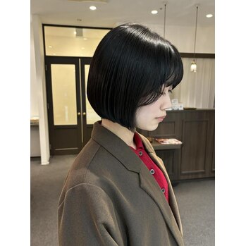 (HINAMI) short bob～noise  hair(ノイズヘア　大手町店)吉谷　妃奈美ブログ