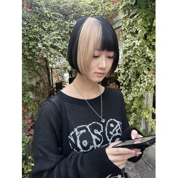 デザインカラー×ショート～voice  hair(ボイスヘア　東原店)中本　貴之ブログ