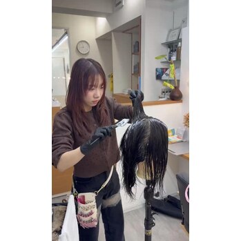 < miyumiyu > ダブルカラー練習!!～noise  hair(ノイズヘア　大手町店)本松　美祐ブログ