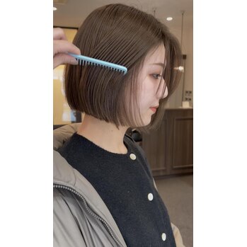 riho  さらっとボブ～noise  hair(ノイズヘア　大手町店)　秋本　莉帆ブログ