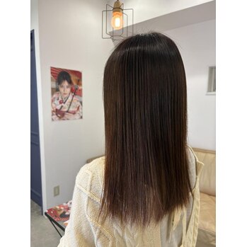 ストレートをしました！～casita  hair(カシータヘア　長束店)前田　彩花ブログ