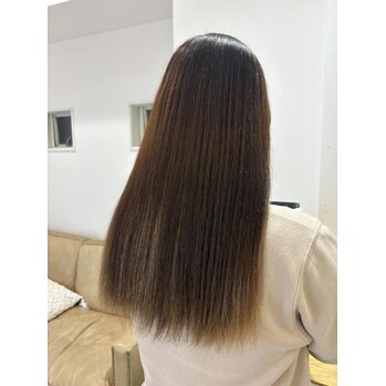 ストレートをしました！～casita  hair(カシータヘア　長束店)前田　彩花ブログ