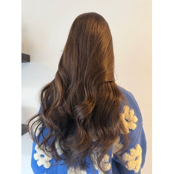 ブリーチなしダブルカラーオリーブグレージュ～luora(ルオラ　中区中町)都間　すみれブログ　