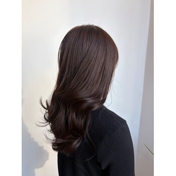 ワンカラーでチョコレートブラウン～Luora(ルオラ　中区中町)園山　七彩ブログ