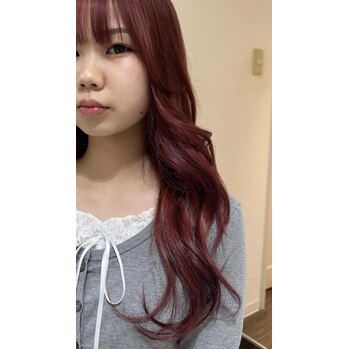 ミサキ『ピンクレッド』～noise hair(ノイズヘア　大手町店)新村　美咲ブログ