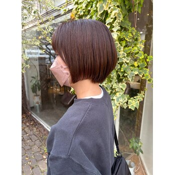 ショートボブ～voice   hair(ボイスヘア　東原店)中本　貴之ブログ