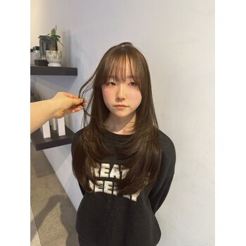 ブリーチなしダブルカラー～Luora(ルオラ　中区中町)都間　すみれブログ