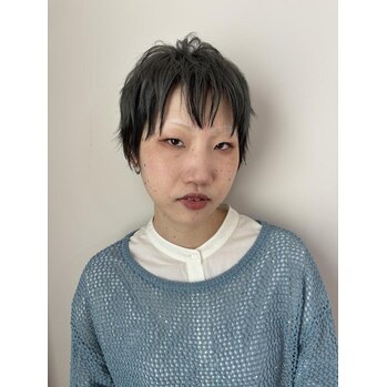 〈shake blog〉デザインショート～voice  hair(ボイスヘア　東原店)いりえ　しゃけブログ