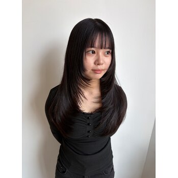 ストレートパーマ×レイヤーカット～Luora(ルオラ　中区中町)園山　七彩ブログ