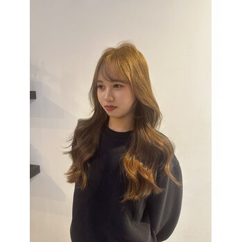 【すみブログ】ブリーチなしダブルカラー～Luora(ルオラ　中区中町)都間　すみれブログ