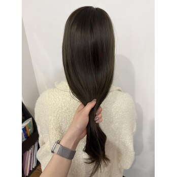 “momo”～Olive beige～voice  hair(ボイスヘア　東原店)藤尾　萌々ブログ