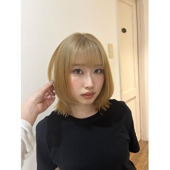 【nanako】layer bob～noise  hair(ノイズヘア　大手町店)有木　七虹ブログ　