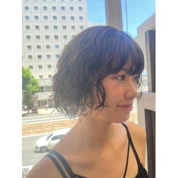 【nanako】 bobperm～noise  hair(ノイズヘア　大手町店)有木　七虹ブログ