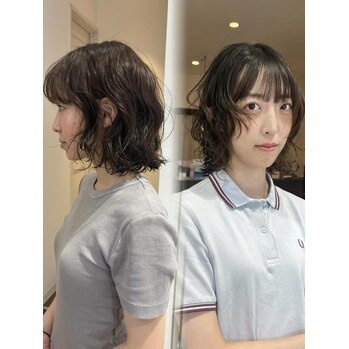 (hinami) bob perm＊＊～noise  hair(ノイズヘア　大手町店)吉谷　妃奈美ブログ　