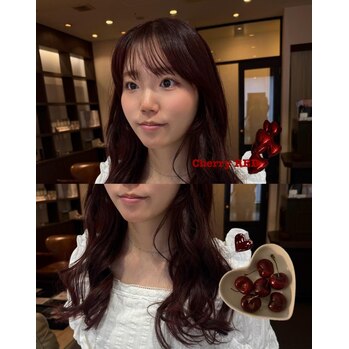 yurina blog チェリーレッド～noise hair(ノイズヘア　大手町店)古谷　