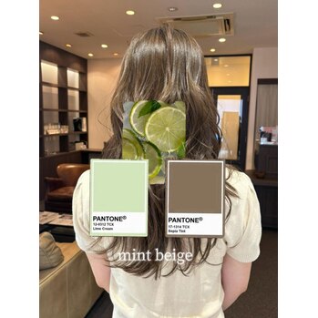 hinami＊ ミントカラー～noise  hair(ノイズヘア　大手町店)吉谷　妃奈美ブログ