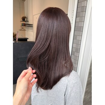レイヤーカット×ラベンダーグレージュ～Luora(ルオラ　並木店)園山　七彩ブログ