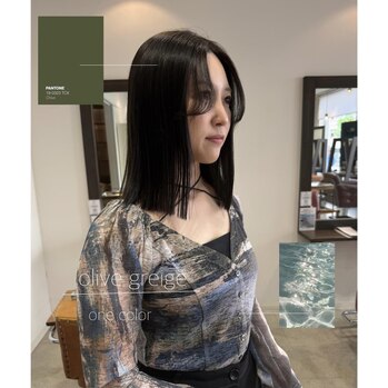 yurina blog オリーブグレージュ～noise  hair(ノイズヘア　大手町店)古谷　由莉奈ブログ