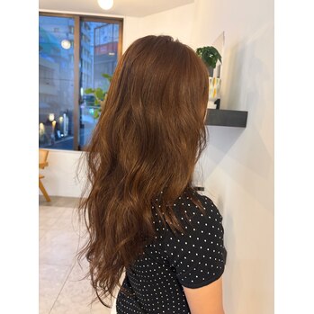 ブリーチなしダブルカラーでつくるミントベージュ～Luora(ルオラ　並木店)園山　七彩ブログ