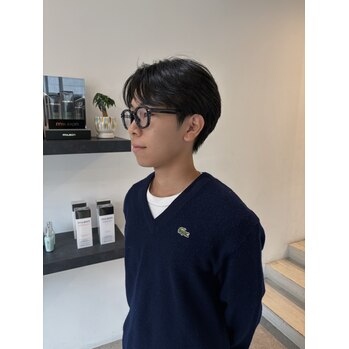 刈り上げないセンターパート～Luora(ルオラ　並木店)中宗　哲平ブログ