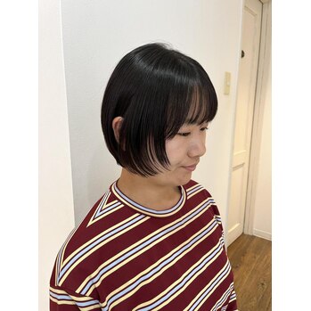 【nanako】short + layer～noise hair(ノイズヘア　大手町店)有木　七虹ブログ